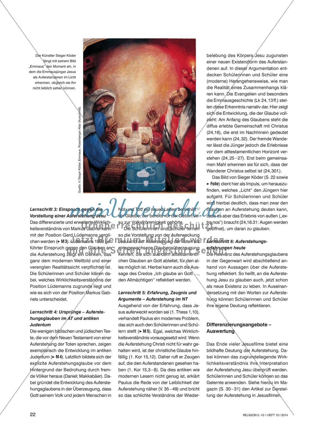 Auferstehungsglaube in der Religionsgeschichte Preview 3