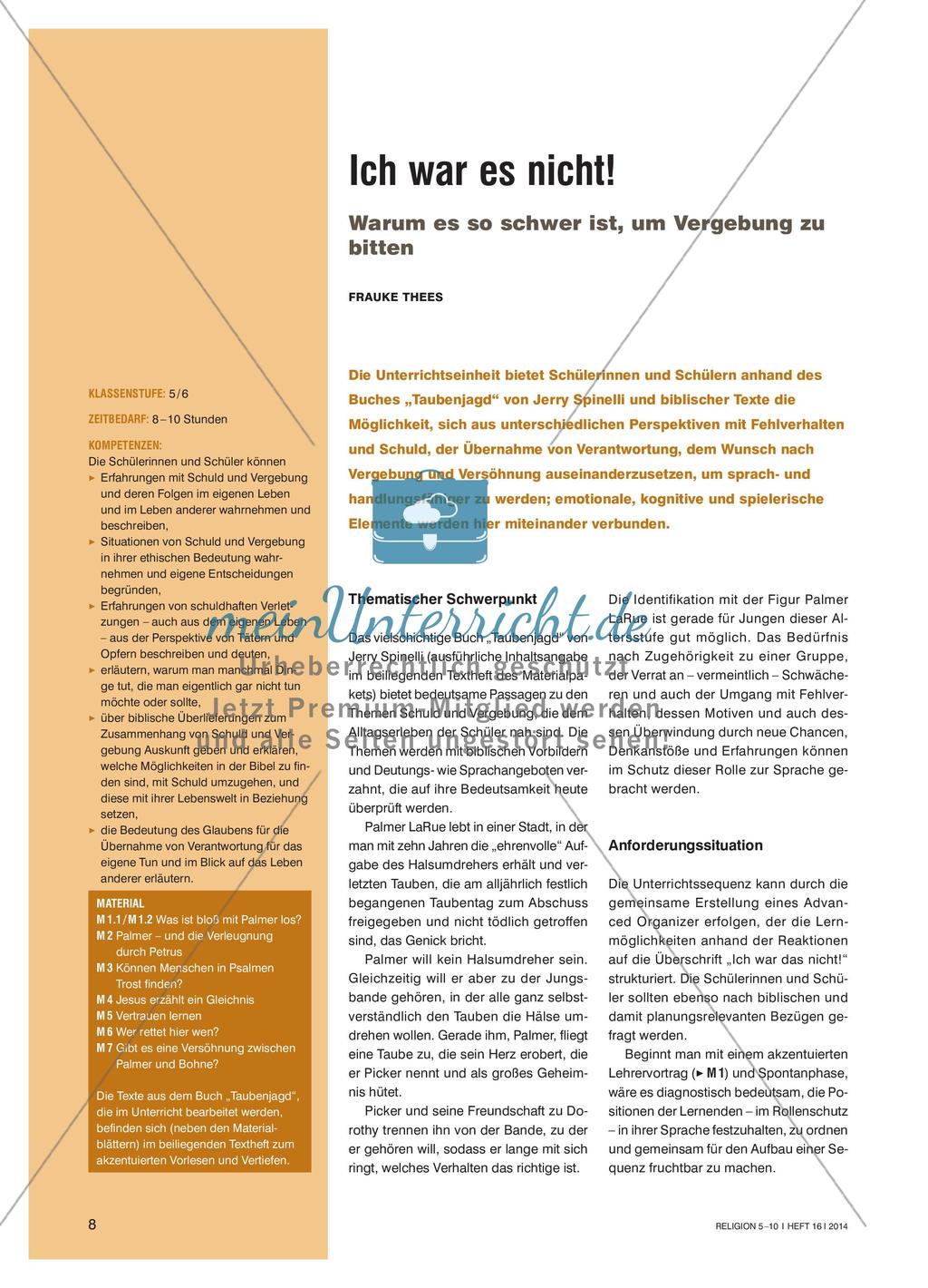 Problematik der Vergebung Preview 1