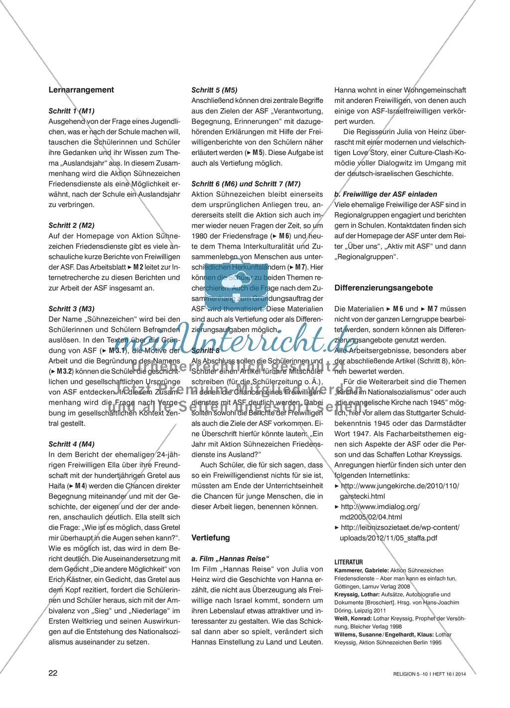 Aktion Sühnezeichen Friedensdienste (ASF) Preview 3