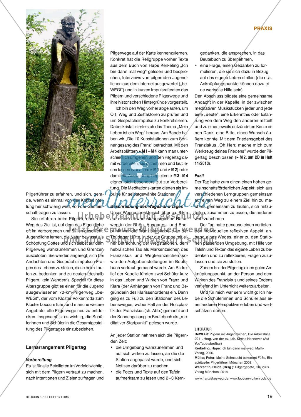 Planung eines Pilgertags Preview 2