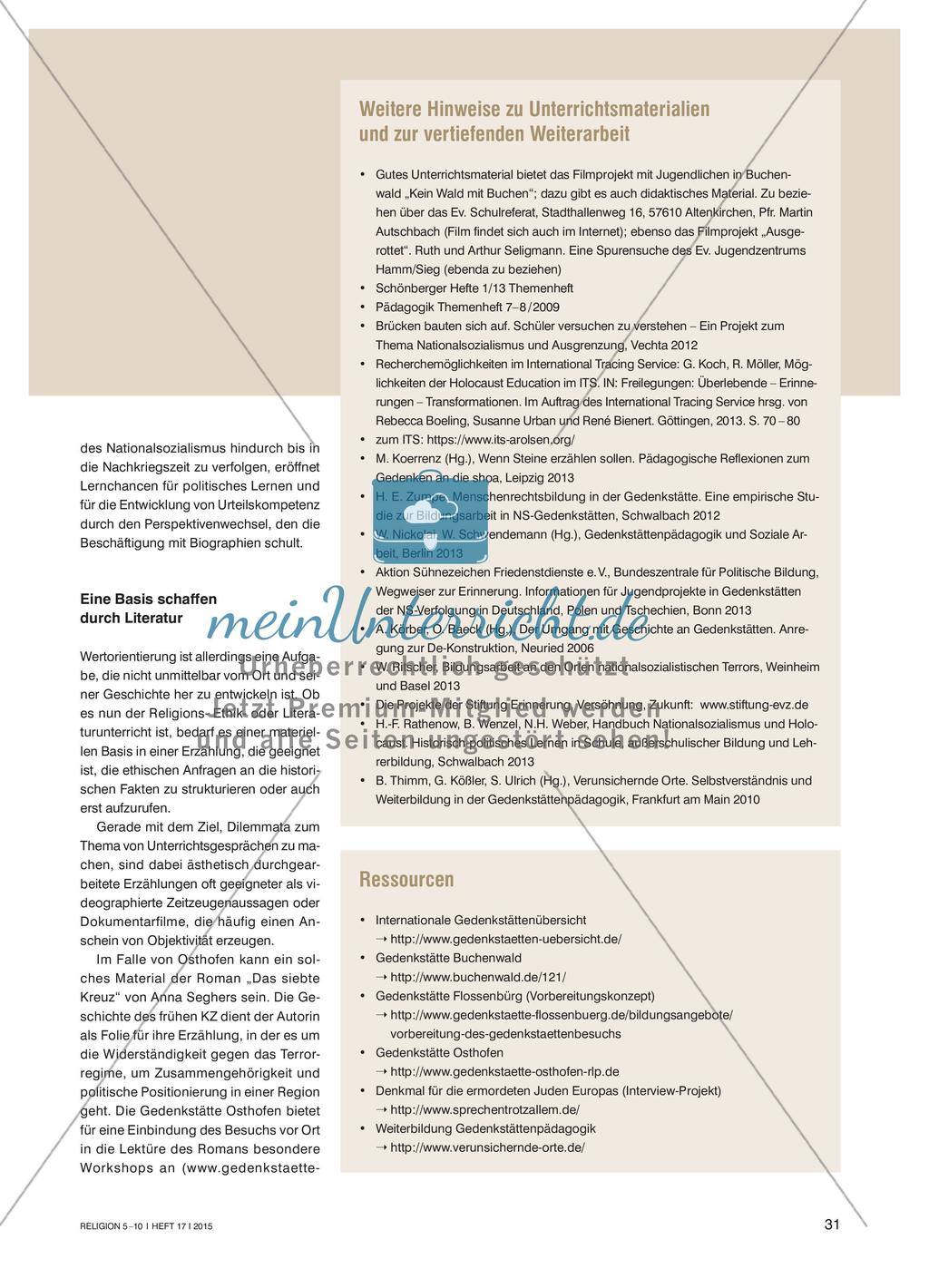 Gedenkstätten als Lernorte Preview 2