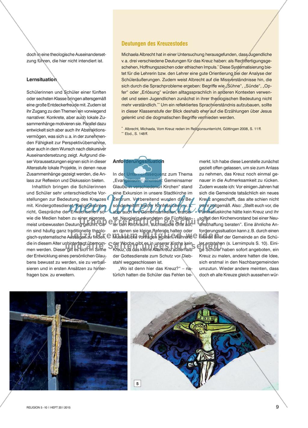 Christliche Symbolik: Kreuzesdarstellungen Preview 2