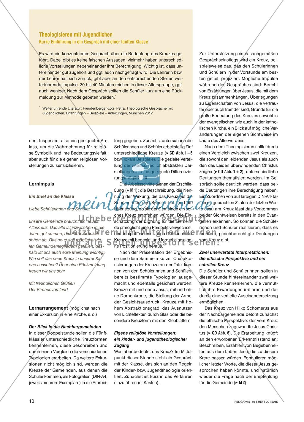 Christliche Symbolik: Kreuzesdarstellungen Preview 3