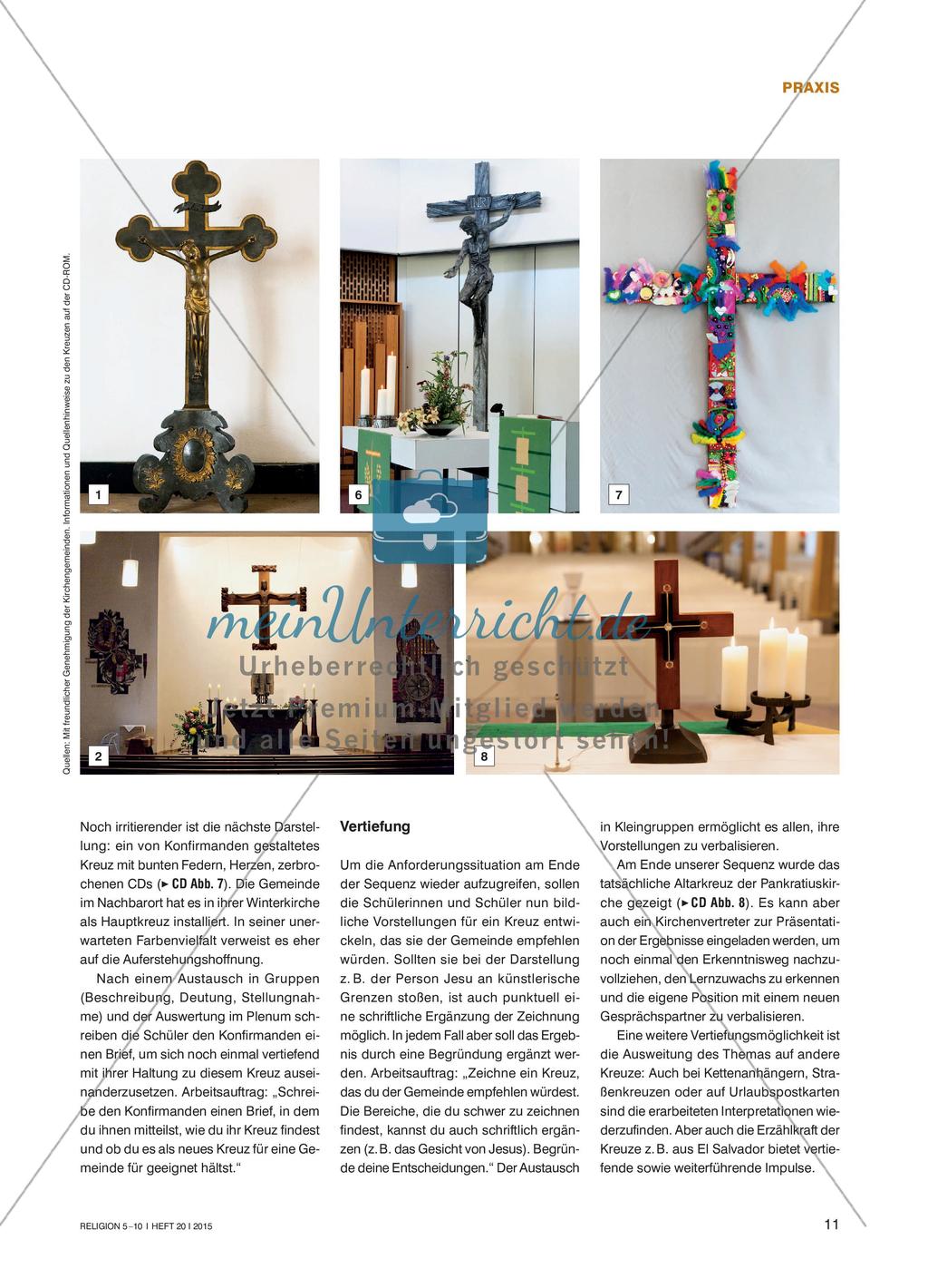 Christliche Symbolik: Kreuzesdarstellungen Preview 4