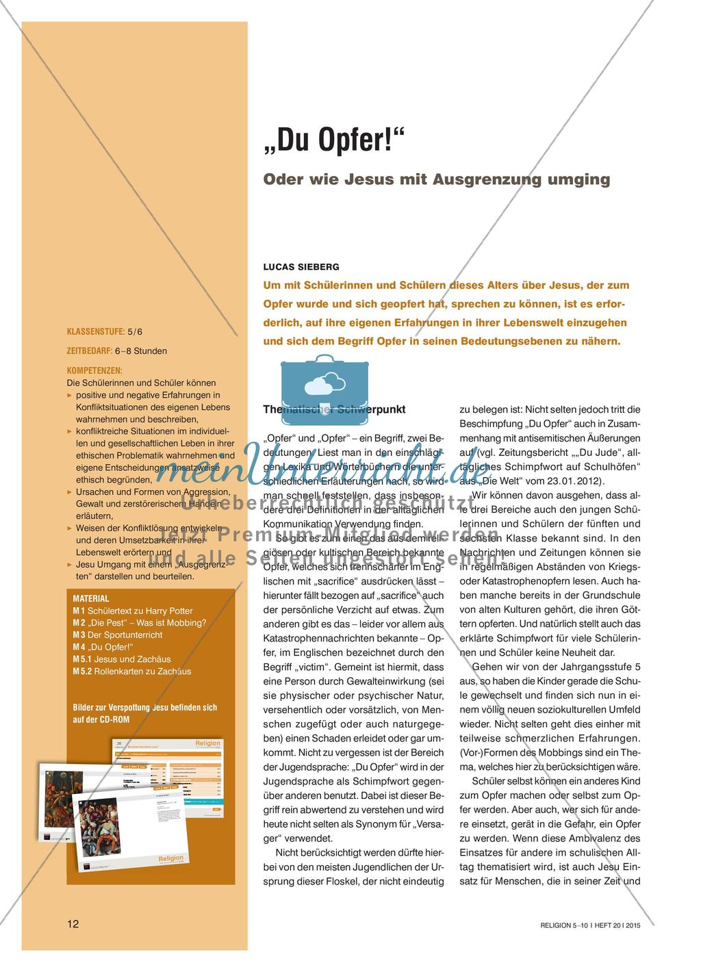 Jesu Umgang mit Ausgrenzung Preview 1