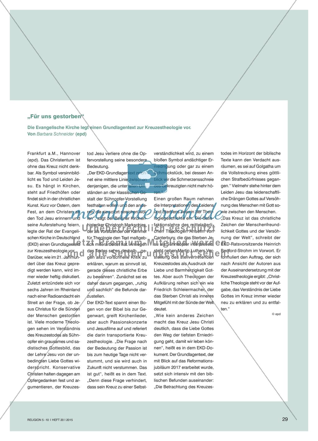 Der Tod Jesu in den Weltreligionen Preview 4