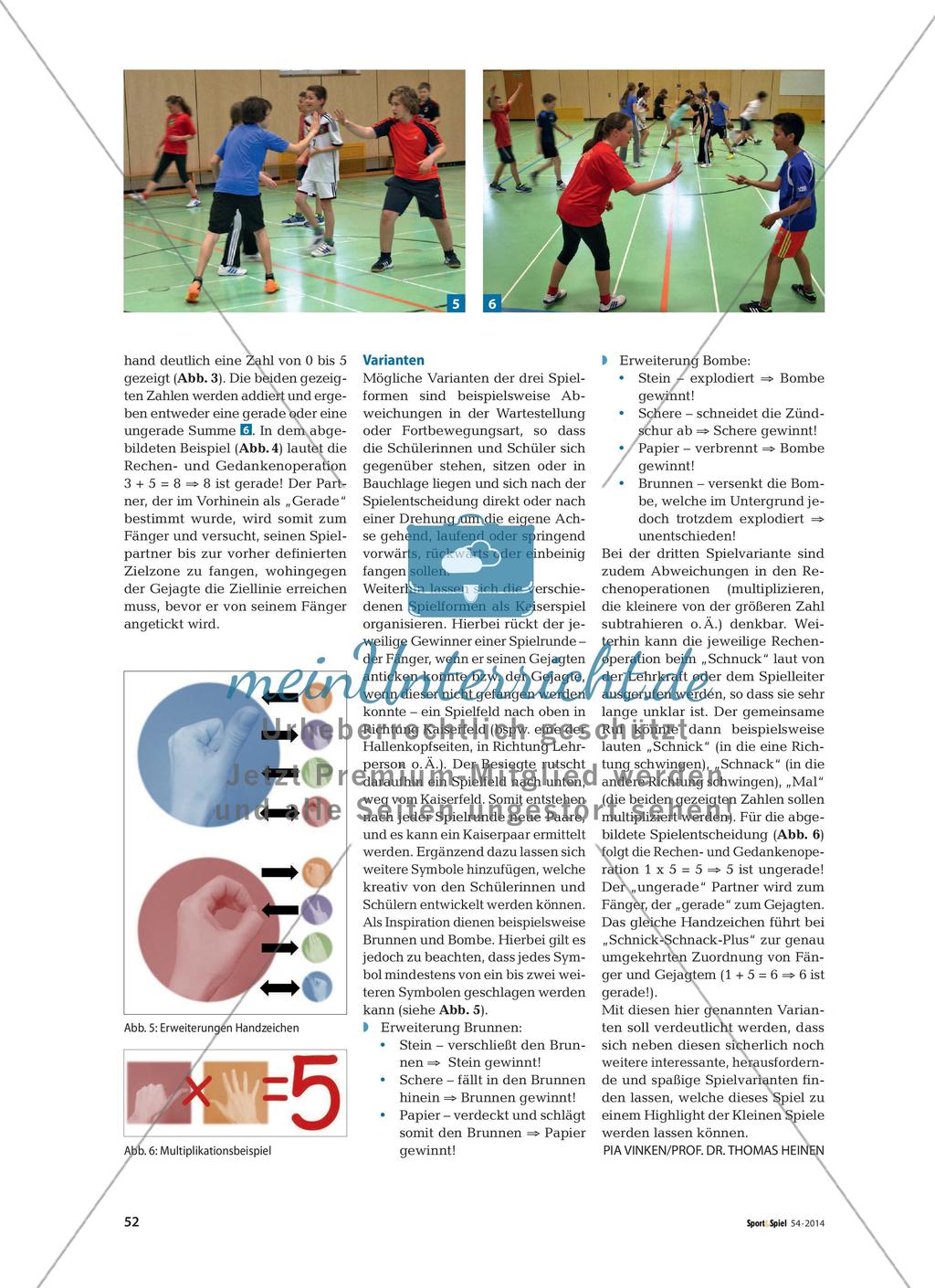 Das Schnick-Schnack-Schnuck-Spiel - Kopf und Körper aufwecken Preview 3