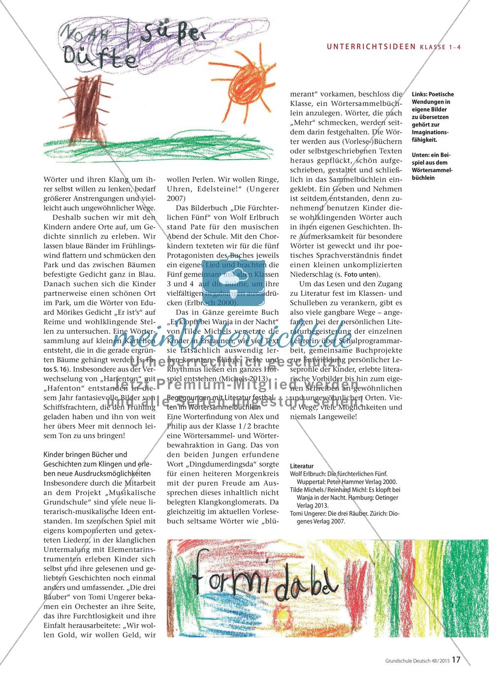 Einblicke in eine lesende Schule - Den Zugang zur Literatur früh verankern Preview 3