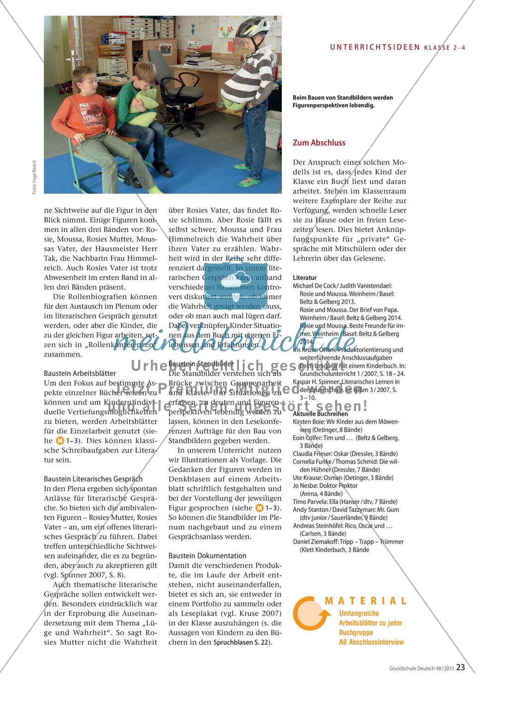 „Stopp mal eben, ich hab ’ne Frage!“ - Aktuelle Kinderbuchreihen als Klassenlektüre Preview 3
