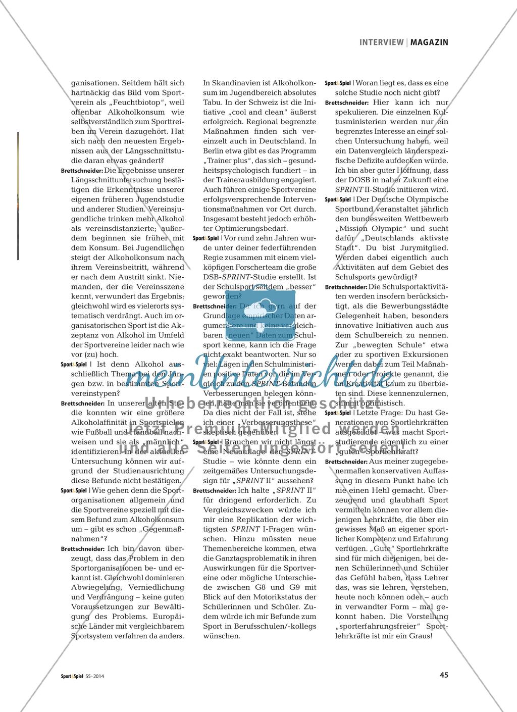 Ergebnisse einer Längsschnittstudie im Sport - Ein differenzierter Blick auf individuelle Sportkarrieren von Jugendlichen Preview 2