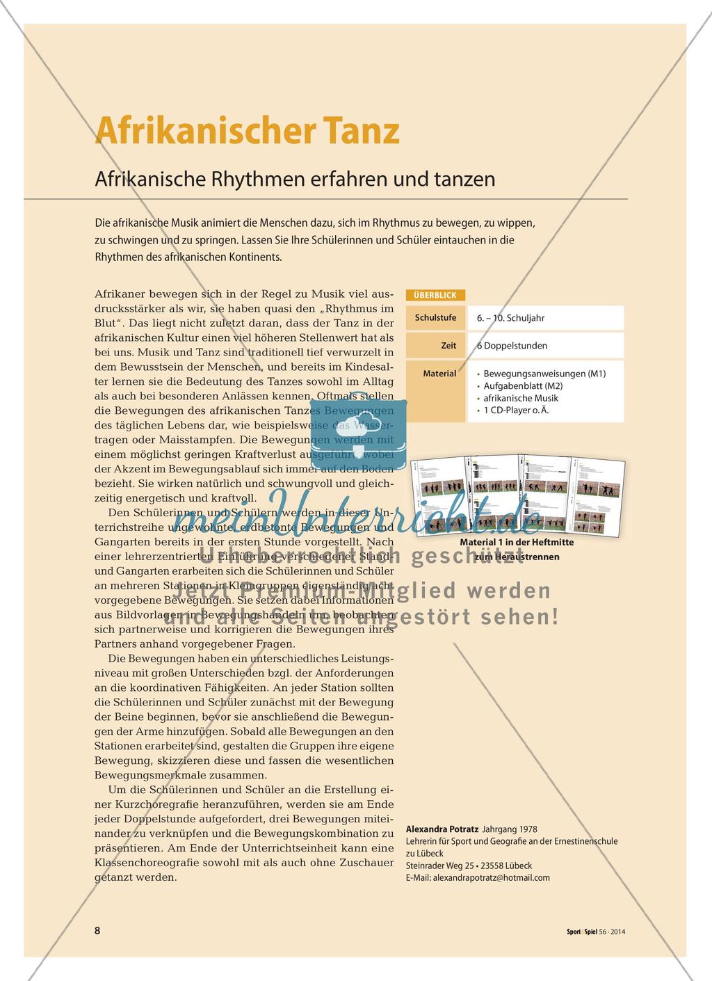 Afrikanischer Tanz - Afrikanische Rhythmen erfahren und tanzen Preview 1