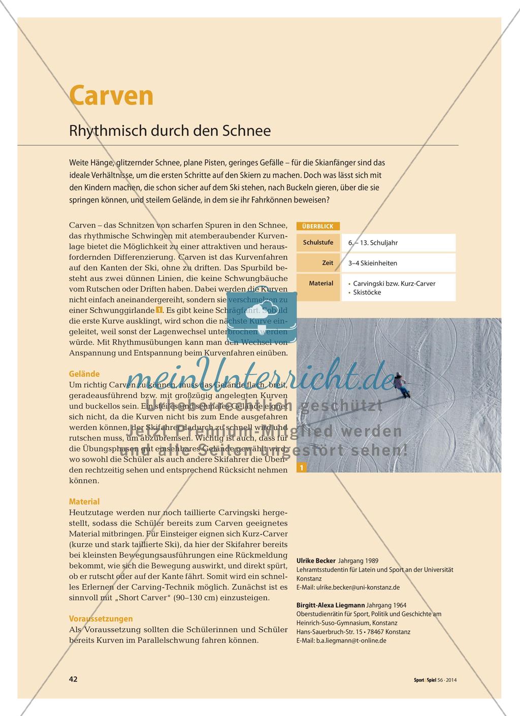 Carven - Rhythmisch durch den Schnee Preview 1