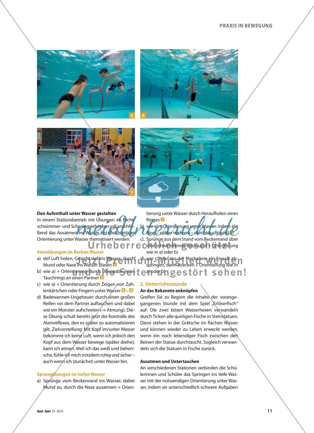 Seepferdchen – und dann?: Nach den ersten Schwimmerfahrungen sinnvoll weiterlernen Preview 3