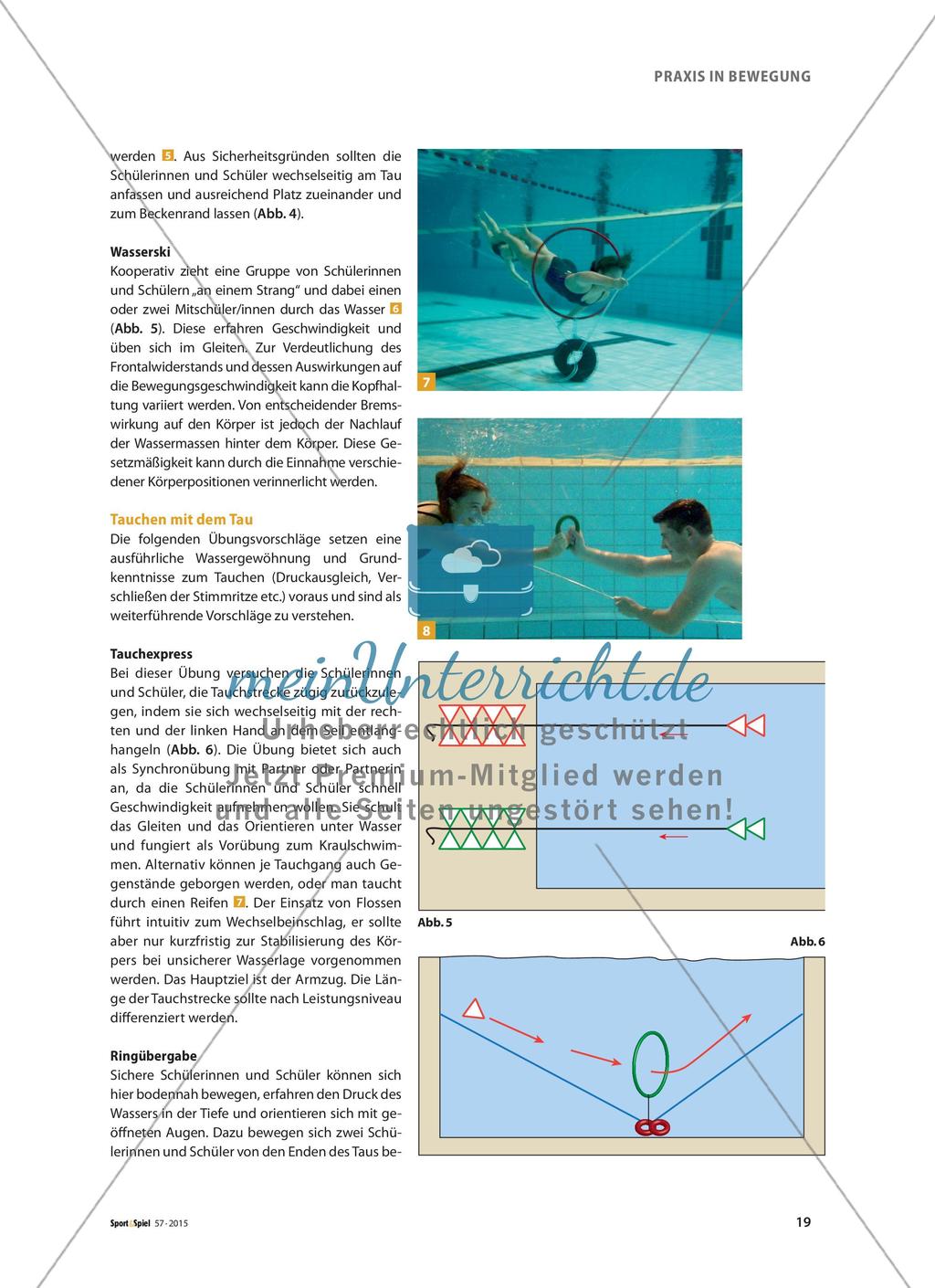 „Wir ziehen an einem Strang!“ - Tauchen und schwimmen mit dem Tau Preview 4