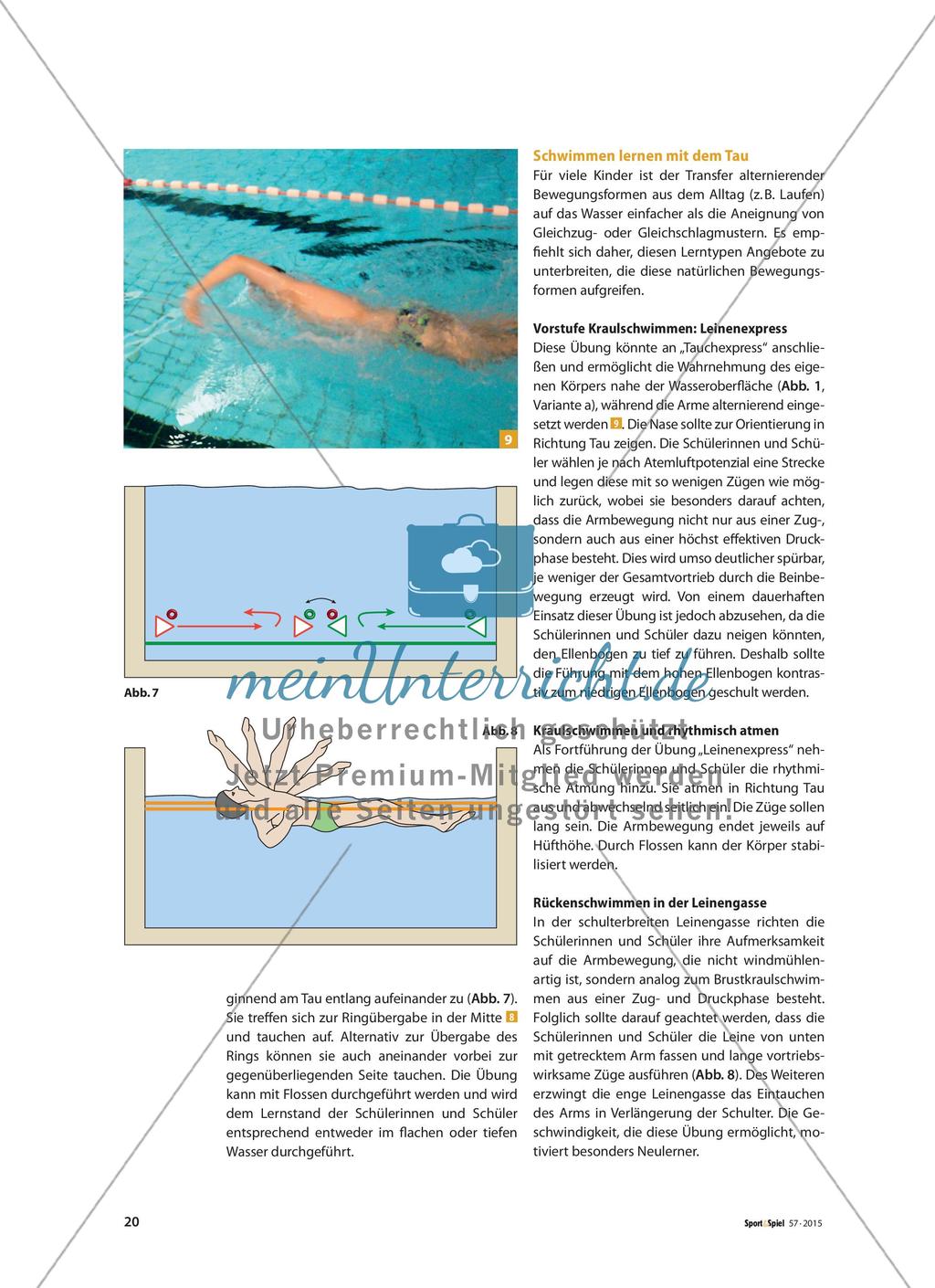 „Wir ziehen an einem Strang!“ - Tauchen und schwimmen mit dem Tau Preview 5