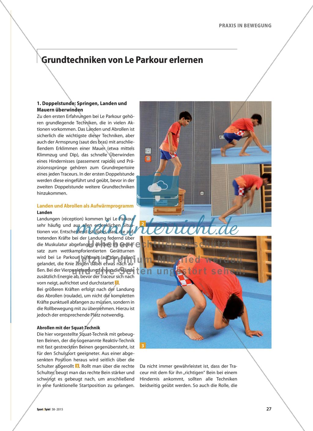 Le Parkour - Klassische Turngeräte neu entdeckt Preview 2