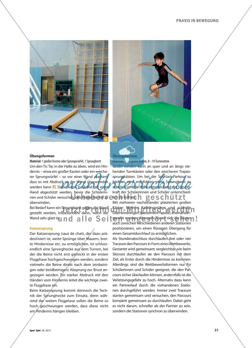 Le Parkour - Klassische Turngeräte neu entdeckt Preview 6