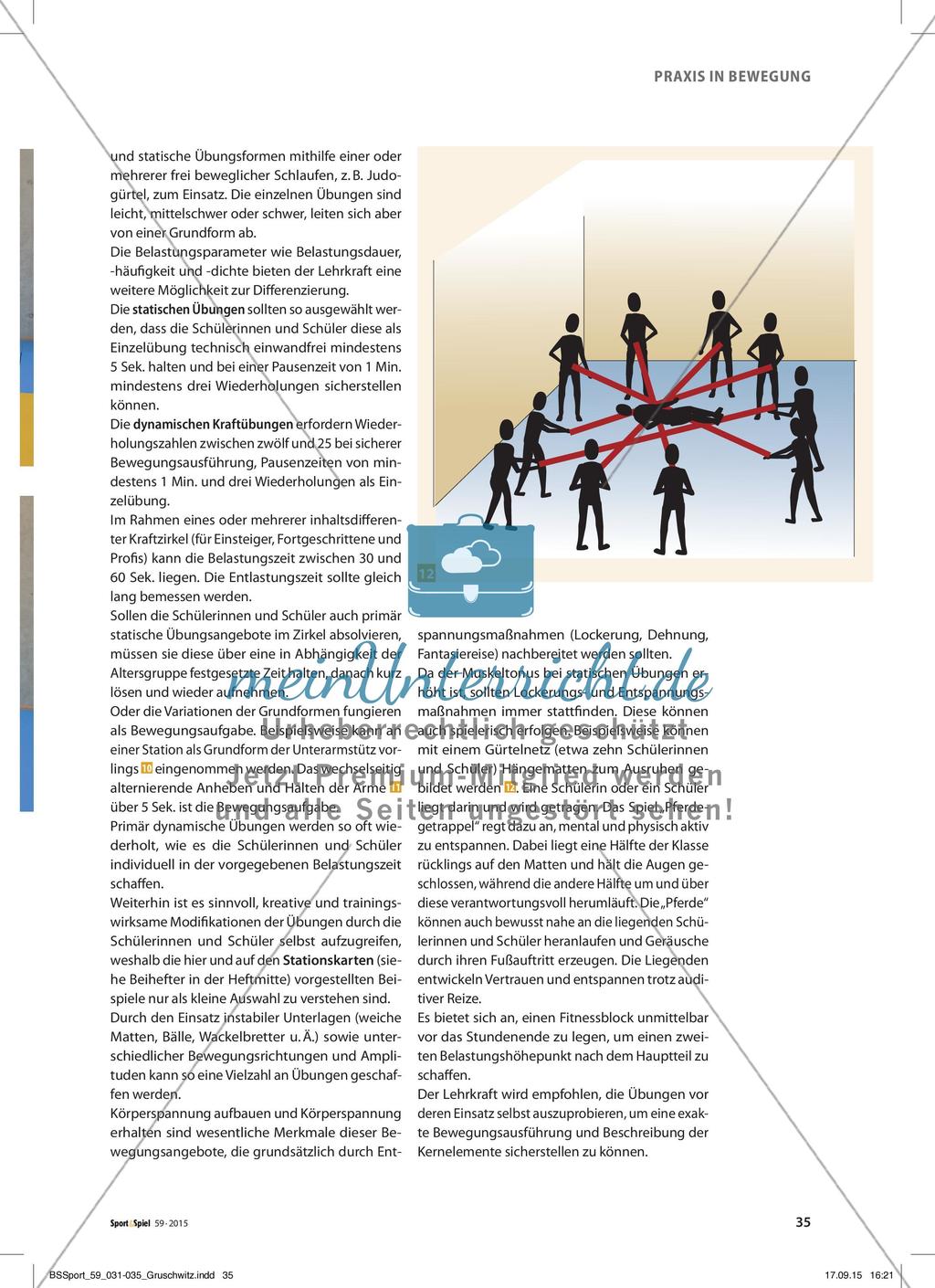 Schlingentraining - Übungen zur Entwicklung der Muskelkraft Preview 5