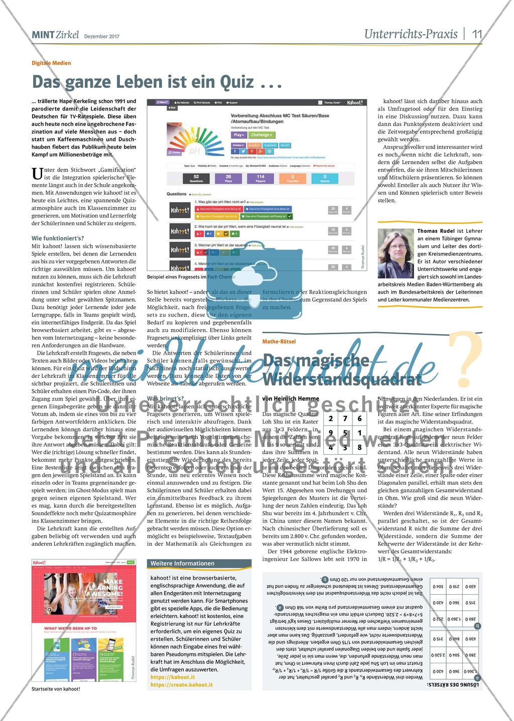 MINT Zirkel - Ausgabe 4, Dezember 2017 Preview 10