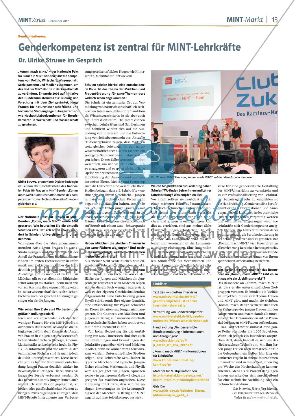 MINT Zirkel - Ausgabe 4, Dezember 2017 Preview 12