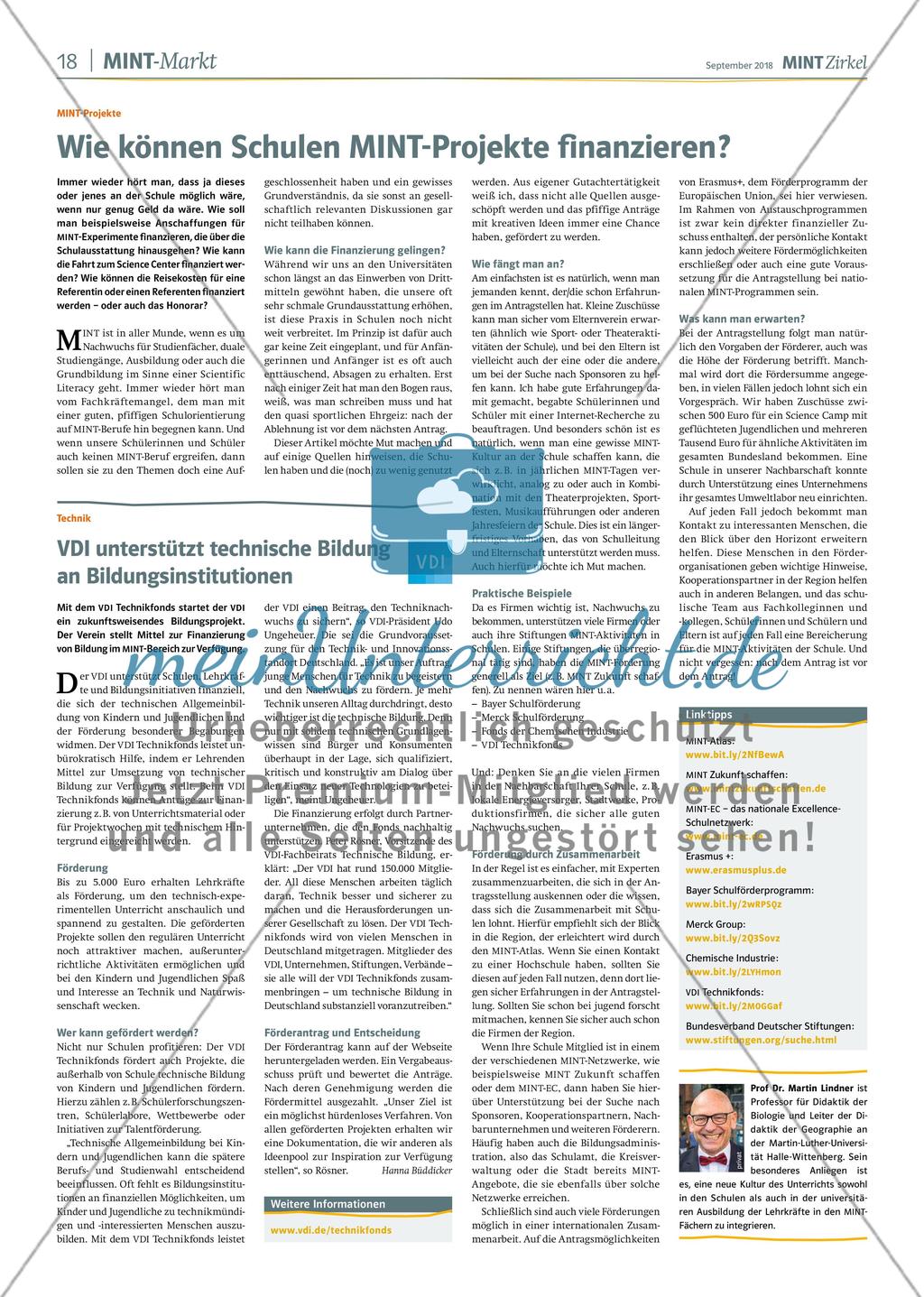 MINT Zirkel - Ausgabe 3, September 2018 Preview 18