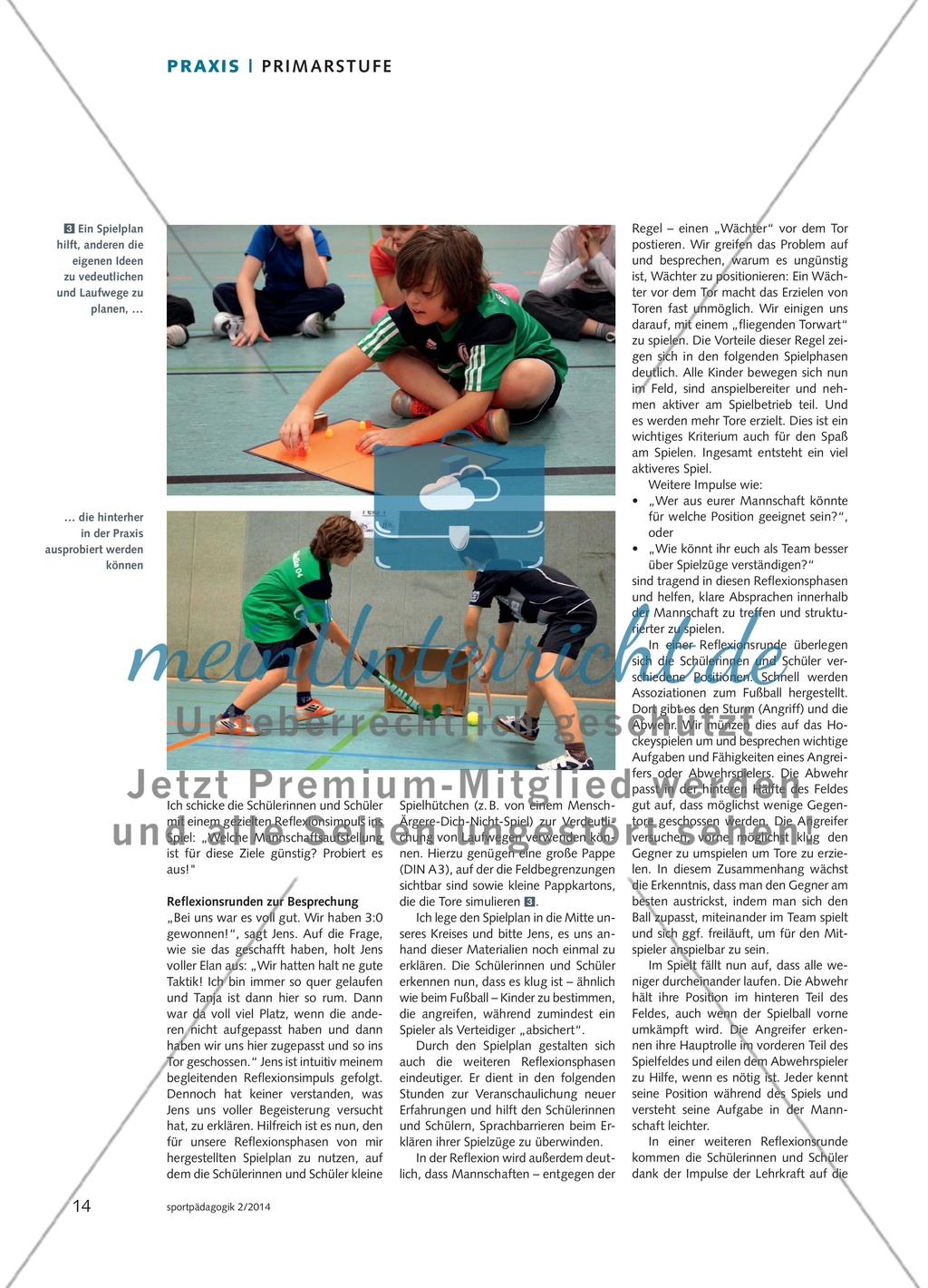 Wir spielen Mini-Hockey! - Im 3:3 auf kleinen Feldern das Hockeyspielen lernen Preview 3