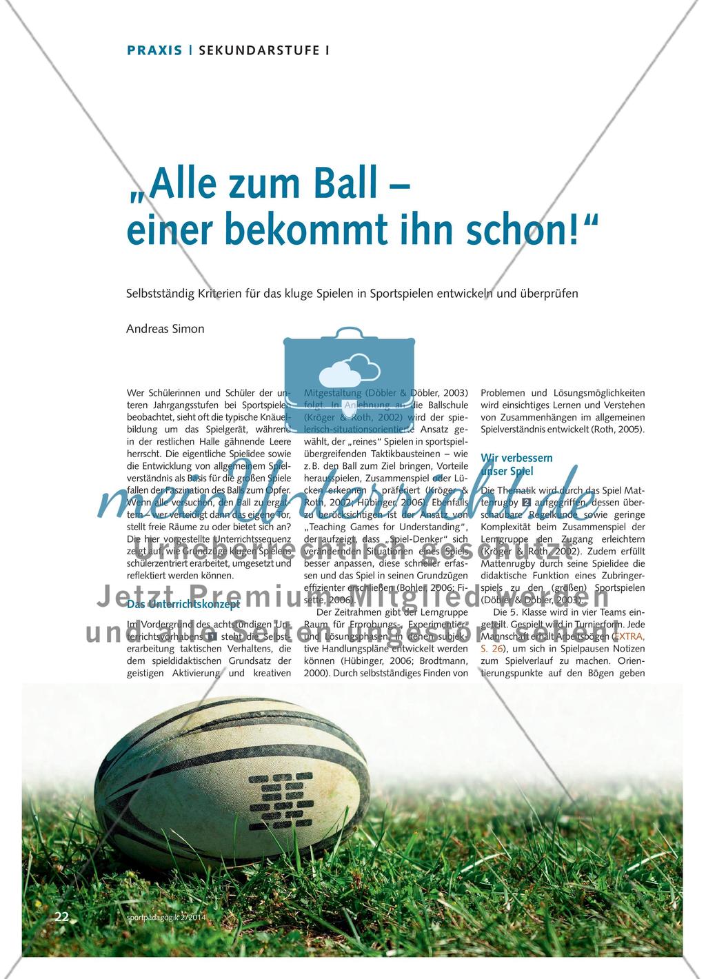 „Alle zum Ball – einer bekommt ihn schon!“ Preview 1
