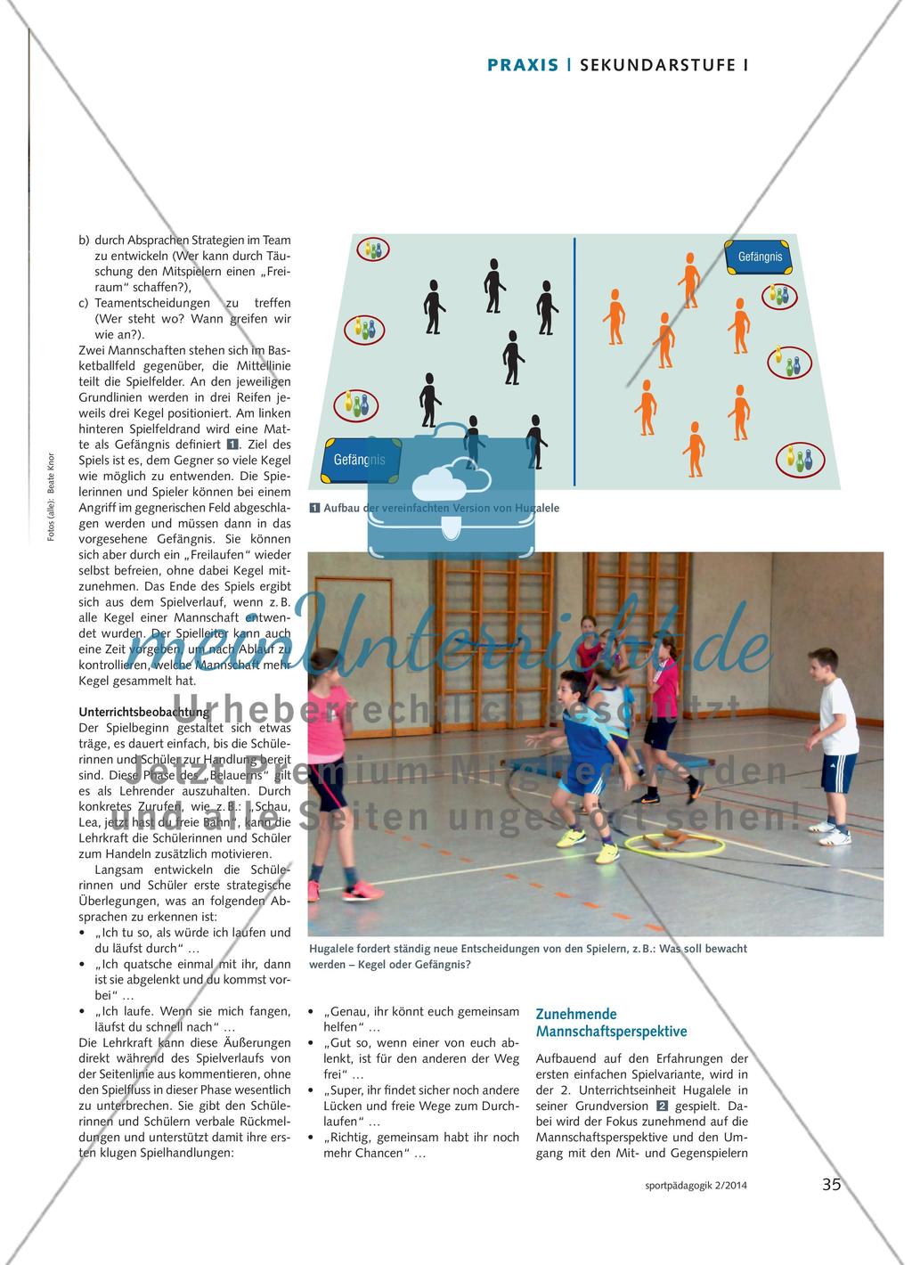 Das Strategiespiel Hugalele - Zwischen Spielposition und Mannschaftsinteresse die richtigen Entscheidungen treffen Preview 2
