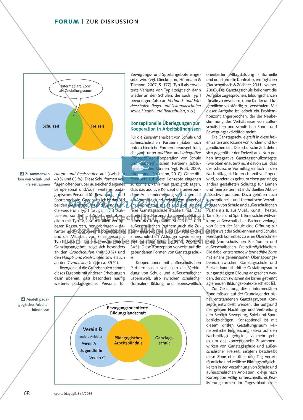 Sport- und Bewegungsangebote in der Ganztagsschule - Pädagogische Arbeitsbündnisse mit Kooperationspartnern Preview 4