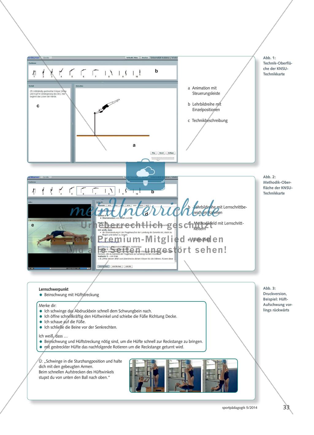 Sportunterricht mit der interaktiven Technikkarte - Digitale Medien im Schulsport nutzen Preview 2
