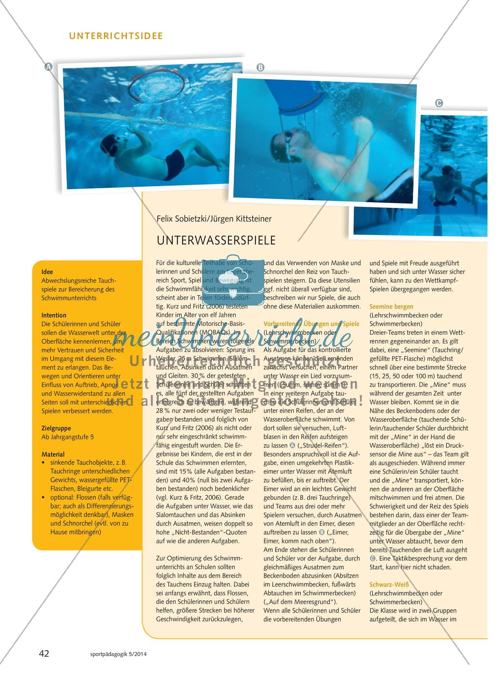 UNTERWASSERSPIELE Preview 1