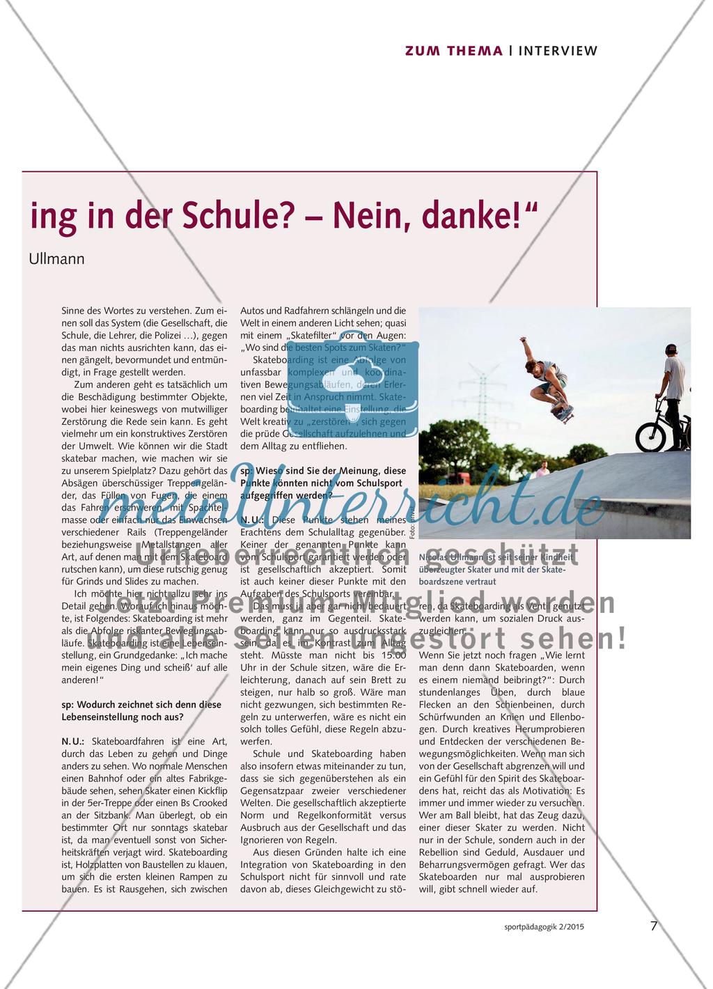 „Skateboarding in der Schule? – Nein, danke!“: Ein Interview mit Nicolas Preview 2