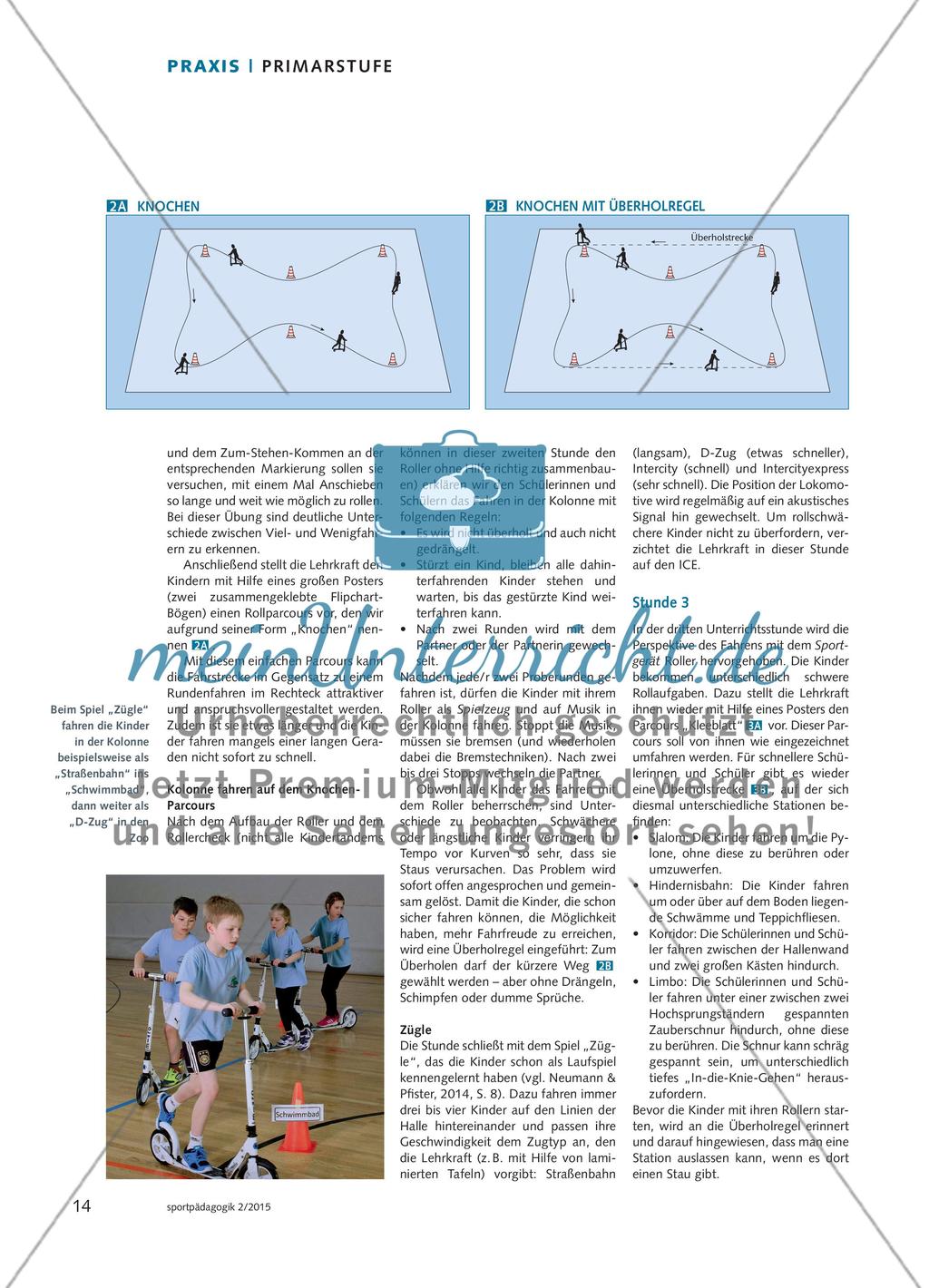 Der Roller im Sportunterricht – Spielzeug oder Sportgerät? Preview 3