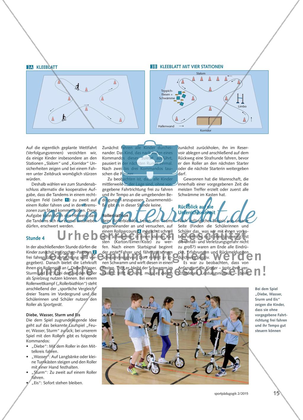 Der Roller im Sportunterricht – Spielzeug oder Sportgerät? Preview 4