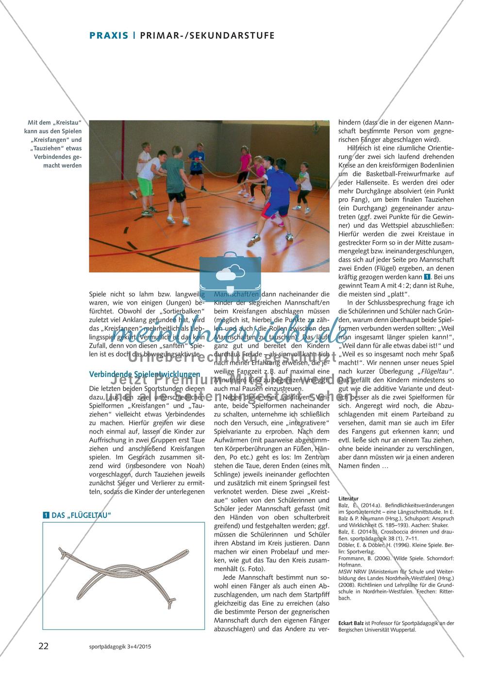 Wir spielen sanft und wild - Spielformen kontrastieren und integrieren Preview 4