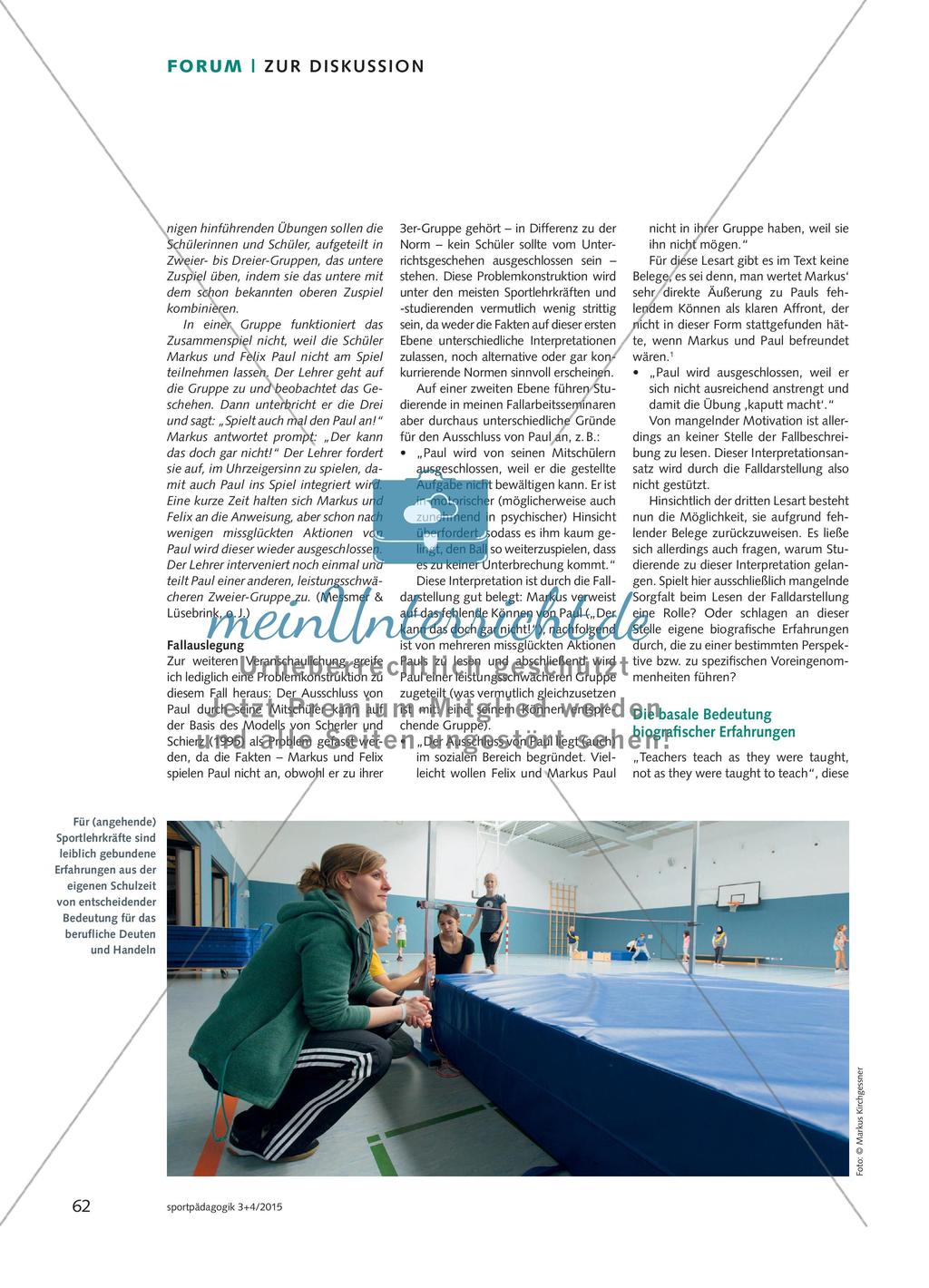 Biografisch orientierte Fallarbeit in der Lehrerinnen- und Lehrerausbildung Preview 2