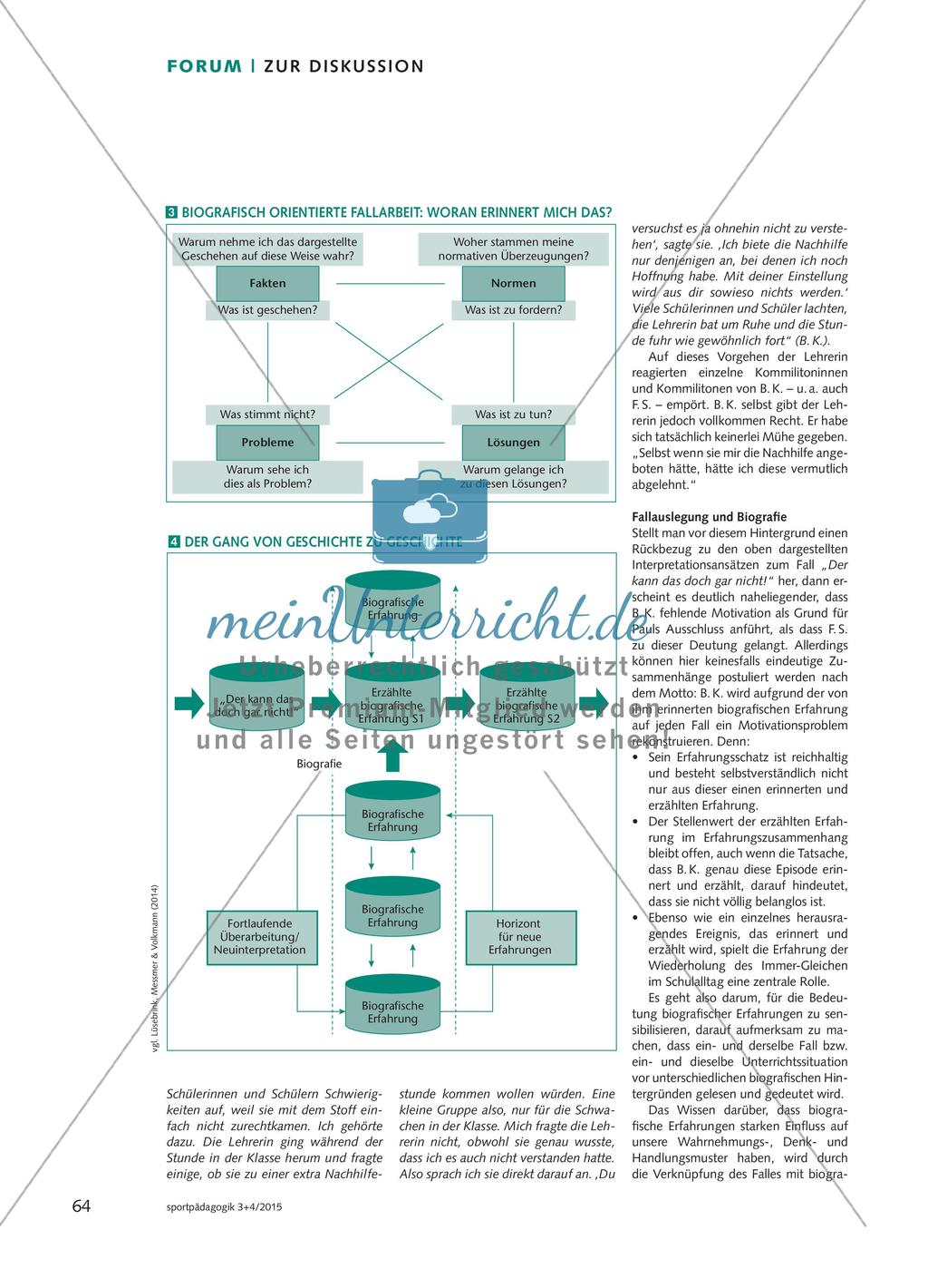 Biografisch orientierte Fallarbeit in der Lehrerinnen- und Lehrerausbildung Preview 4