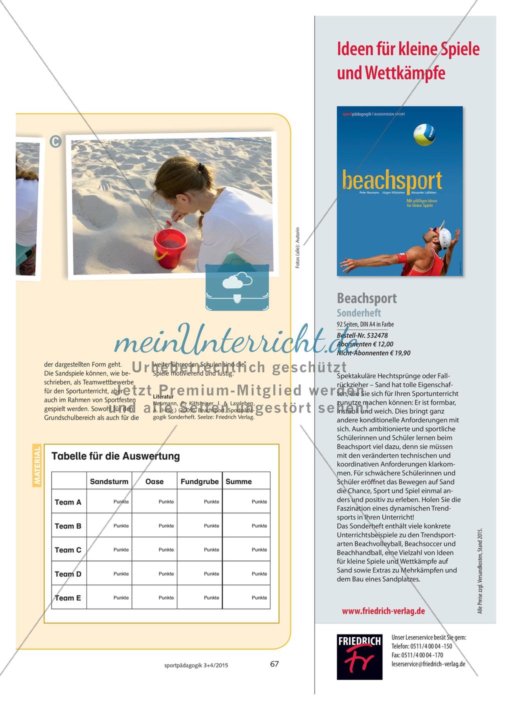 STAFFELSPIELE AUF SAND – EIN TEAMWETTBEWERB Preview 2