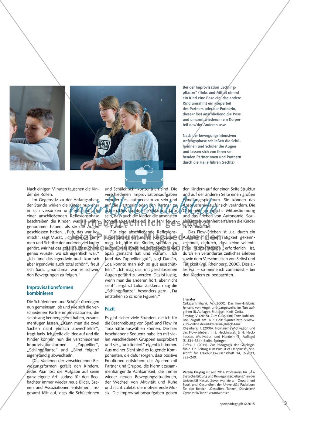 Zappeltier und Schlingpflanze - Miteinander improvisieren macht „Flow“ Preview 3
