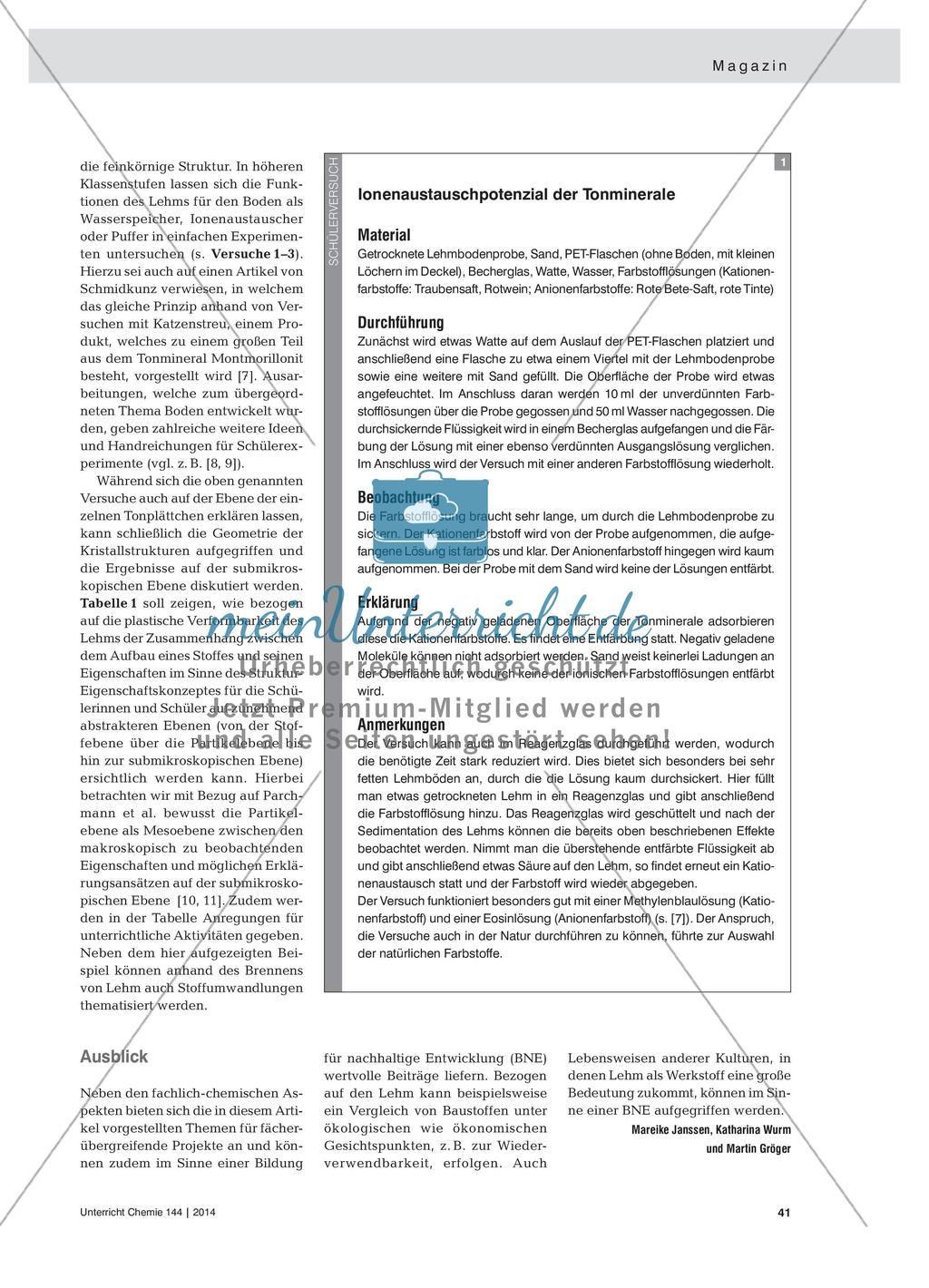 Naturerleben als Ausgangspunkt chemischen Lernens - Das FLEX als außerschulischer und außeruniversitärer Lernort Preview 4