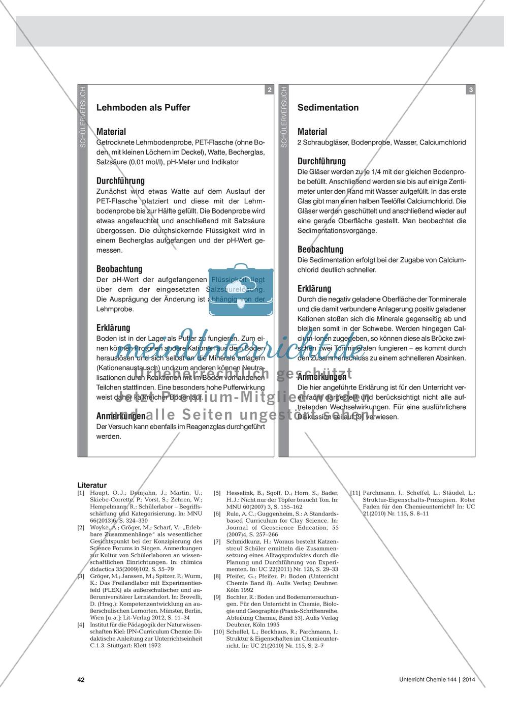 Naturerleben als Ausgangspunkt chemischen Lernens - Das FLEX als außerschulischer und außeruniversitärer Lernort Preview 5