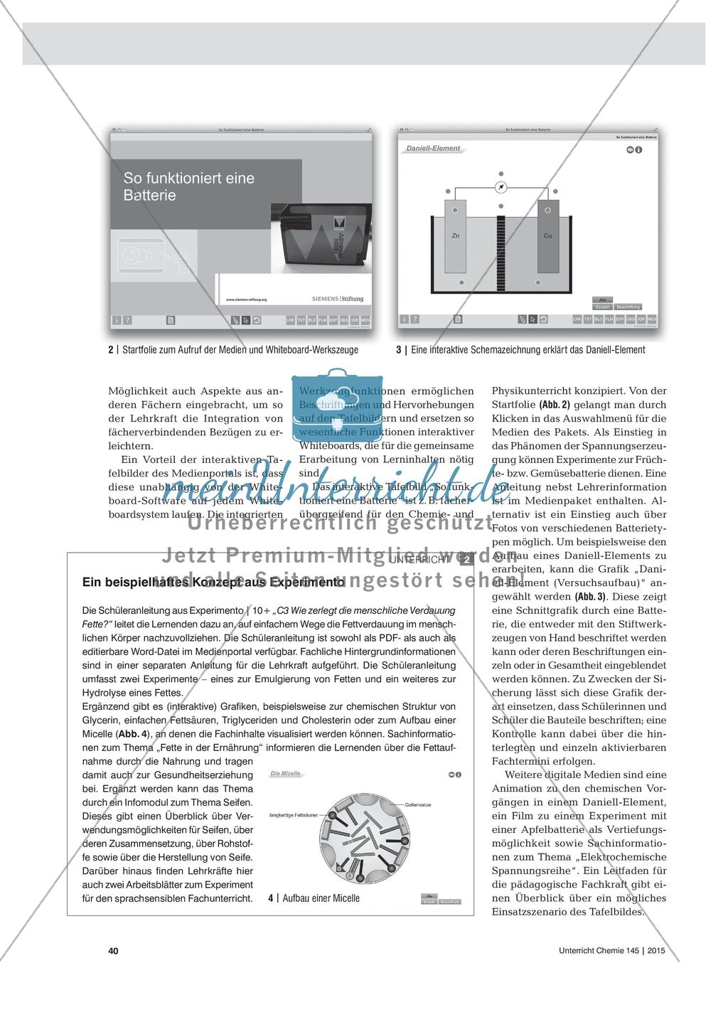 Das Medienportal der Siemens Stiftung - Digitale Materialien für den naturwissenschaftlich-technischen Unterricht Preview 2