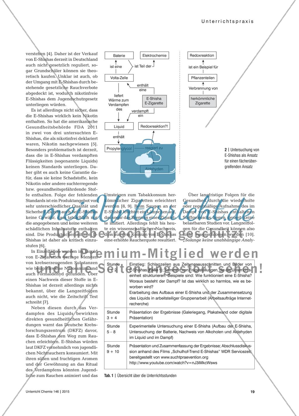 Redoxreaktionen und E-Shisha - Untersuchung einer Volta-Zelle Preview 2