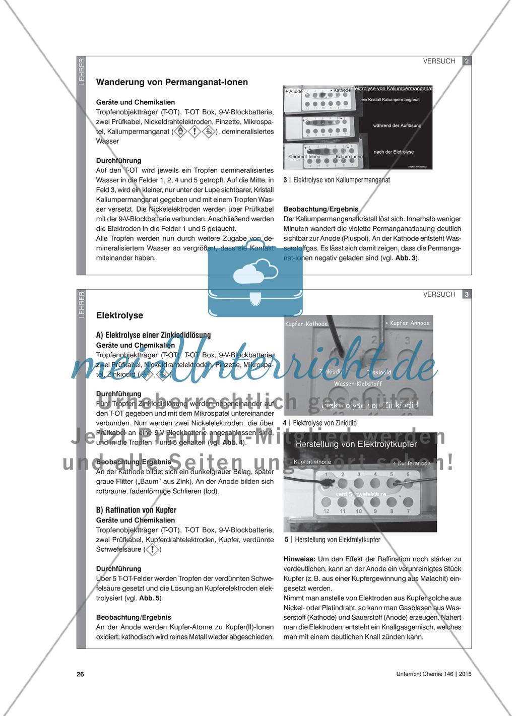 Lab in a drop - Elektrochemische Experimente im Wassertropfen Preview 3