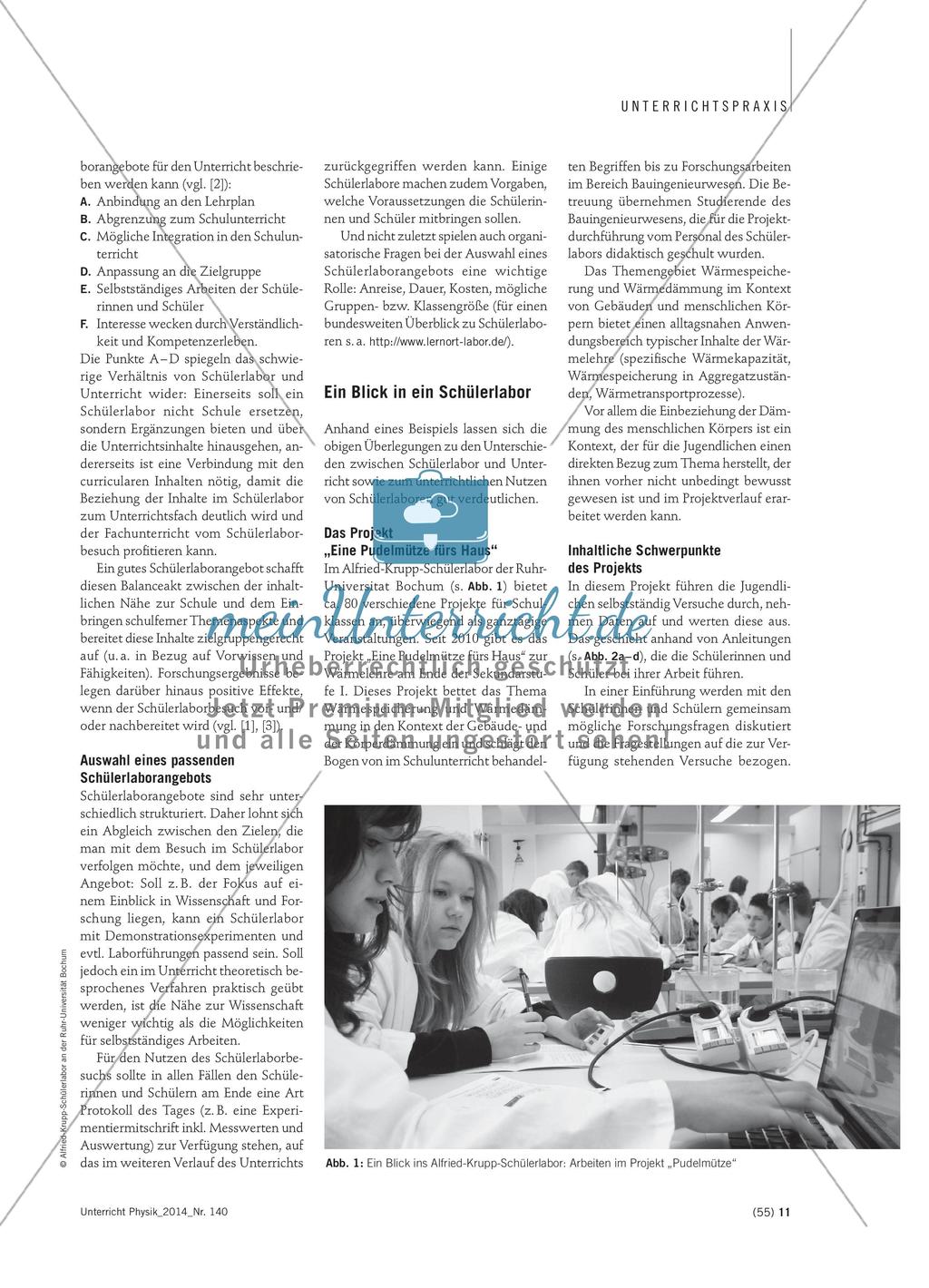 Lernen im Schülerlabor Preview 2