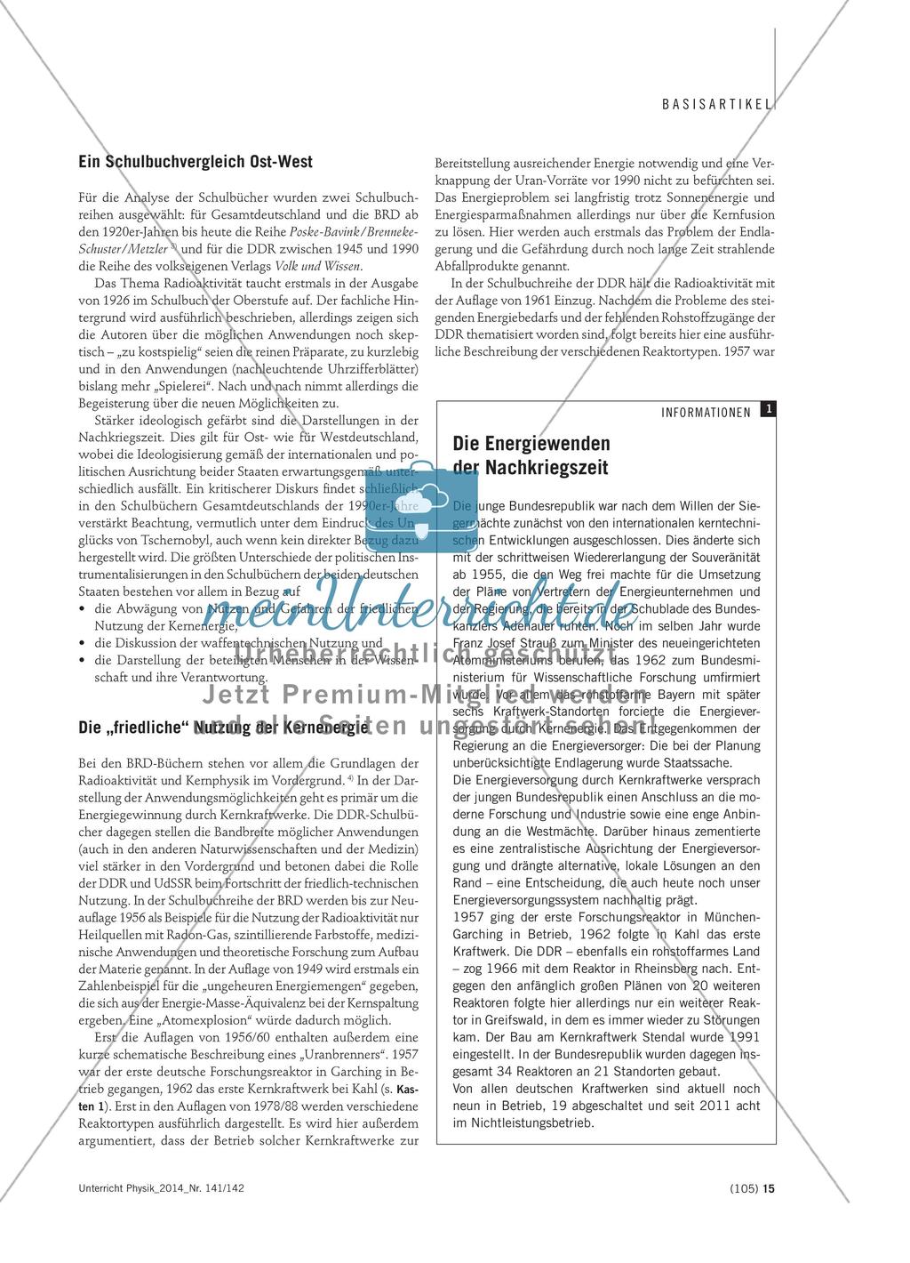 Gutes Atom – böses Atom Preview 2