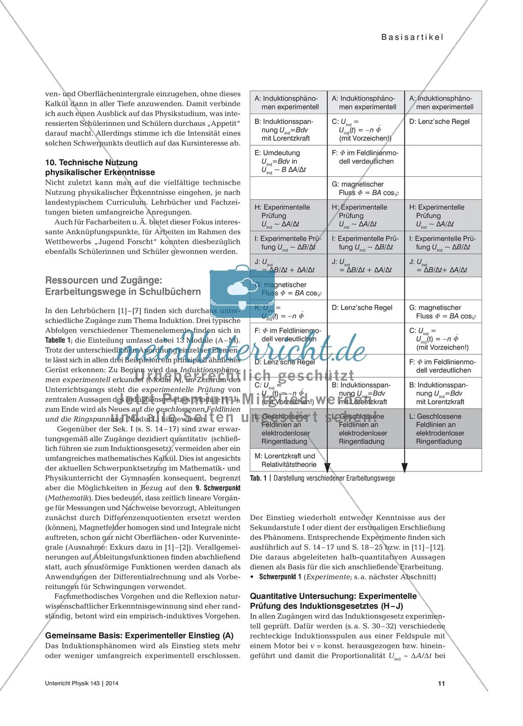 Induktion in der Oberstufe unterrichten - Schwerpunkte und didaktische Zugänge Preview 2