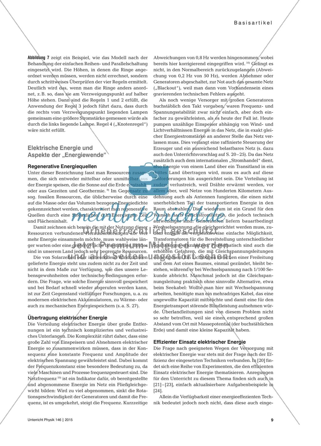 (Elektrische) Energie - Unterrichten zu einem schwierigen Begriff mit großer Bedeutung Preview 8