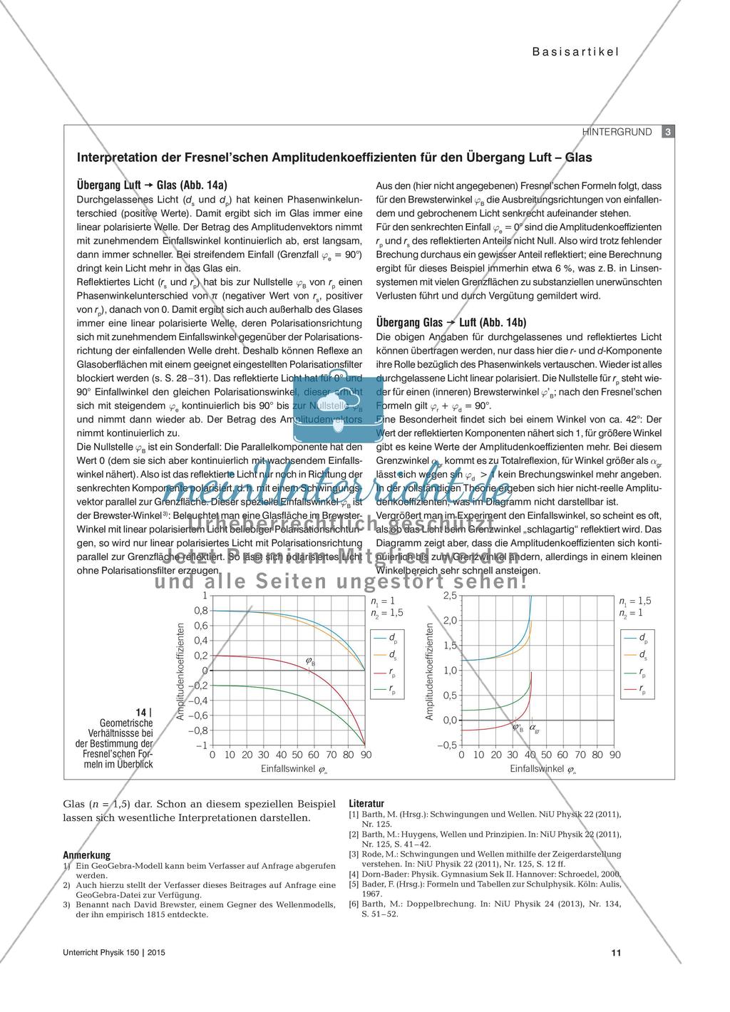 Wellenoptik - Ein Überblick über die fachlichen Grundlagen Preview 10