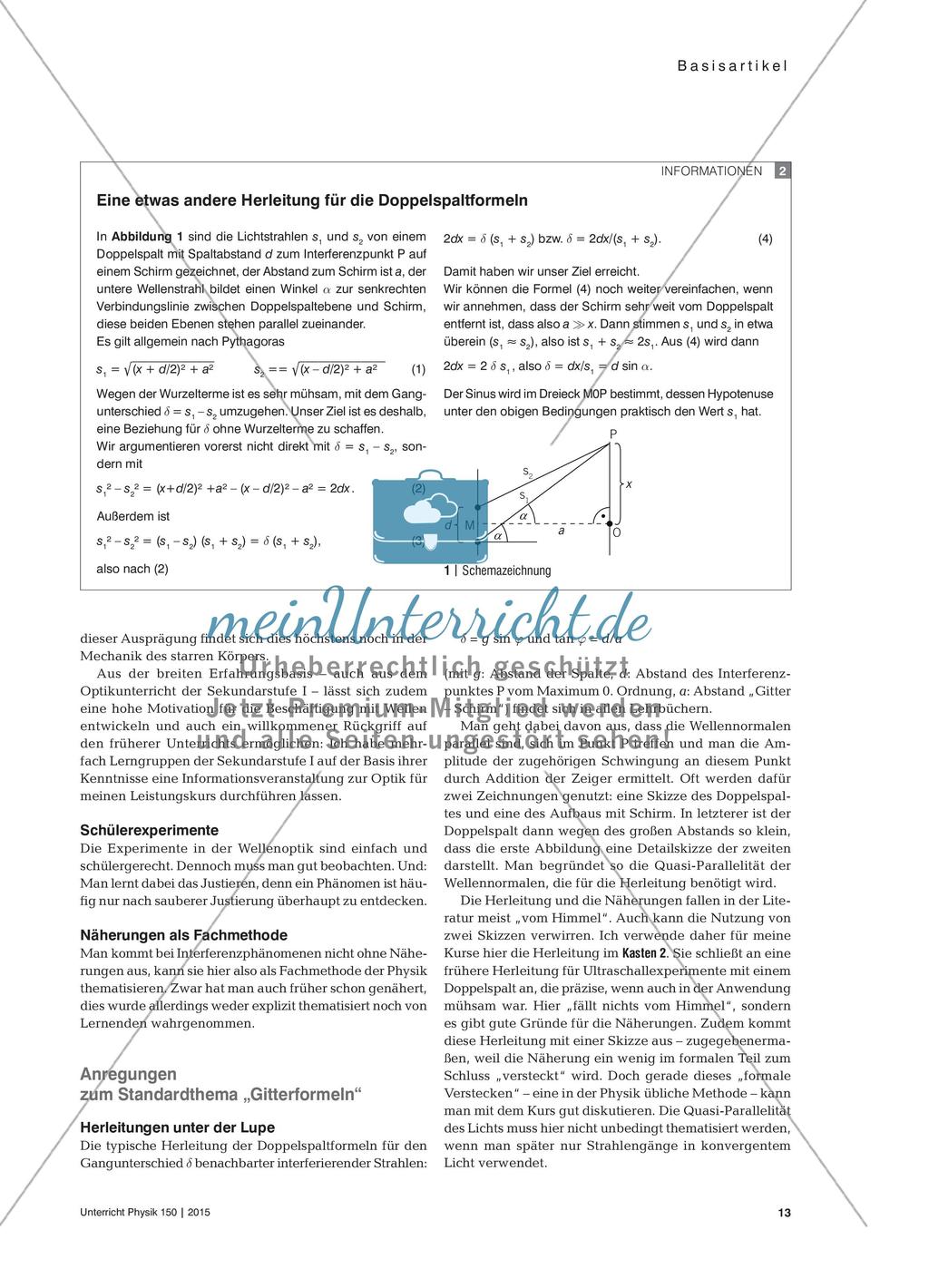 Wellenoptik unterrichten - Didaktische und methodische Anregungen Preview 2